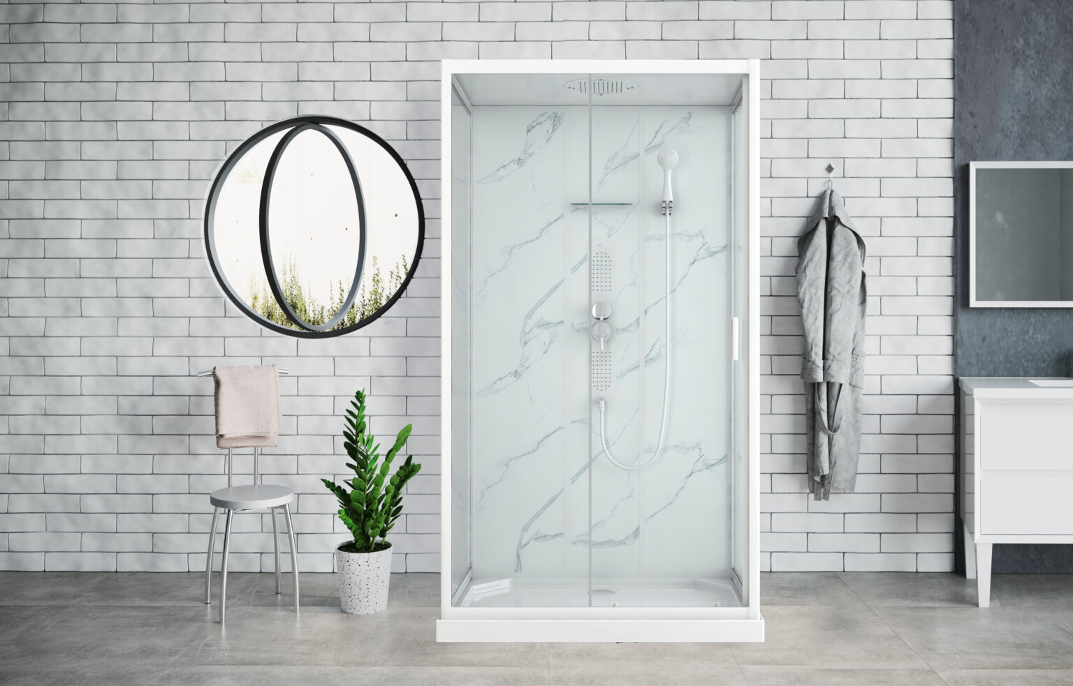 Badkamer Verkoop -Badkamer Verkoop 245624 Cabine de douche ENHOR ym 1536x983 1