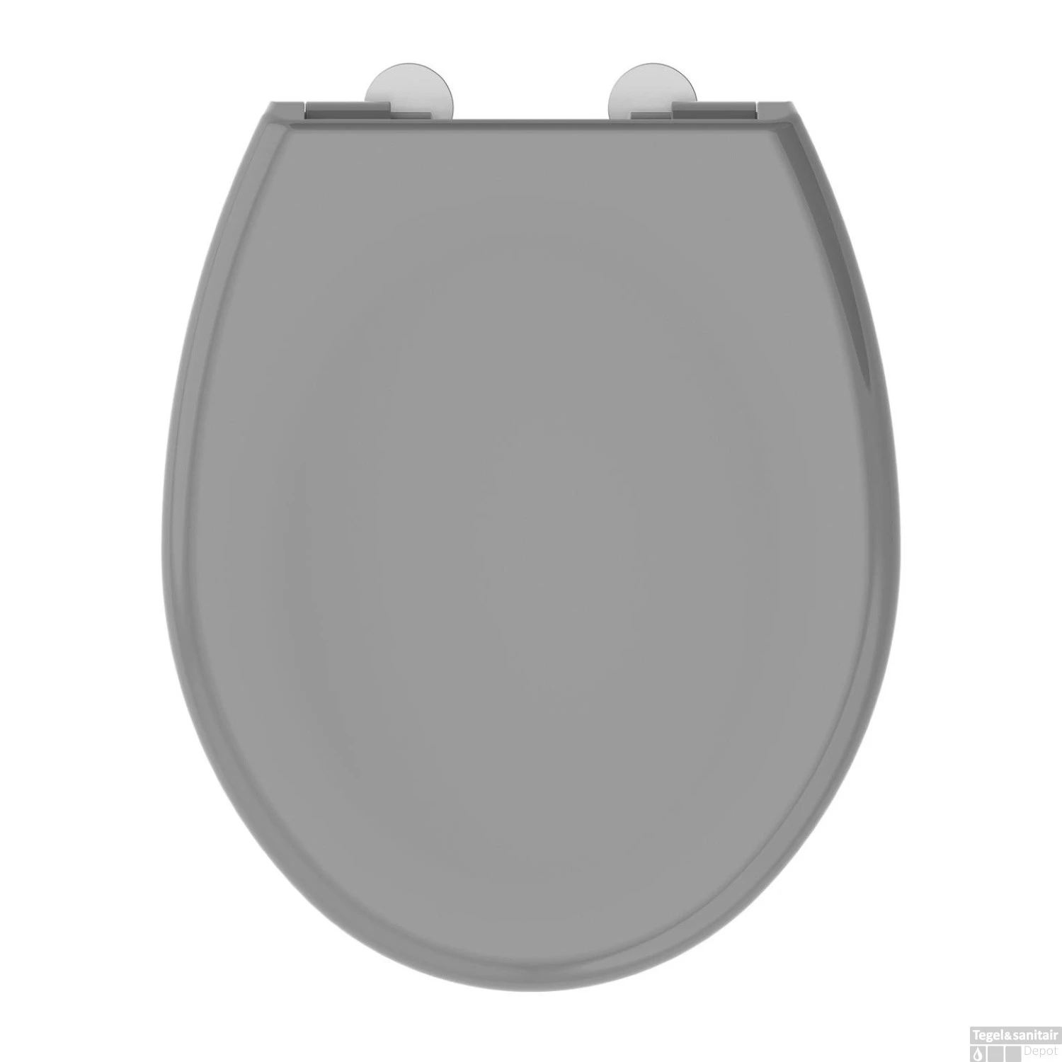 Allibert Toiletzitting Boreo Grijs 1 Allibert Toiletzitting Boreo Grijs