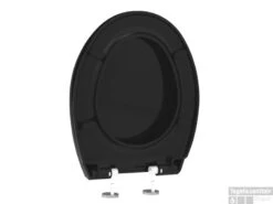 Allibert Toiletzitting Boreo Zwart -Badkamer Verkoop allibert toiletzitting boreo zwart staand