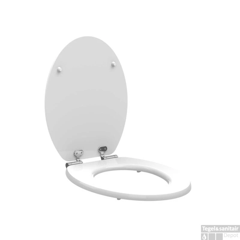 Allibert Toiletzitting Luno Bril Decor 2 Allibert Toiletzitting Luno Bril Decor - Afbeelding 2