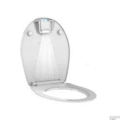 Allibert Toiletzitting Nighty 2 Met Led Verlichting Wit -Badkamer Verkoop allibert toiletzitting nighty 2 wit open