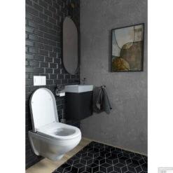 Allibert Toiletzitting Steel Glans Wit -Badkamer Verkoop allibert toiletzitting steel glans wit sfeer1