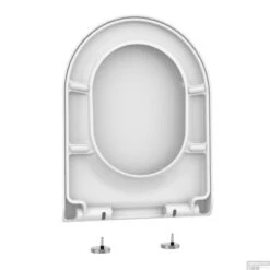 Allibert Toiletzitting Steel Glans Wit -Badkamer Verkoop allibert toiletzitting steel glans wit shop3