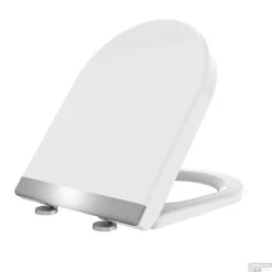 Allibert Toiletzitting Steel Glans Wit -Badkamer Verkoop allibert toiletzitting steel glans wit shop4