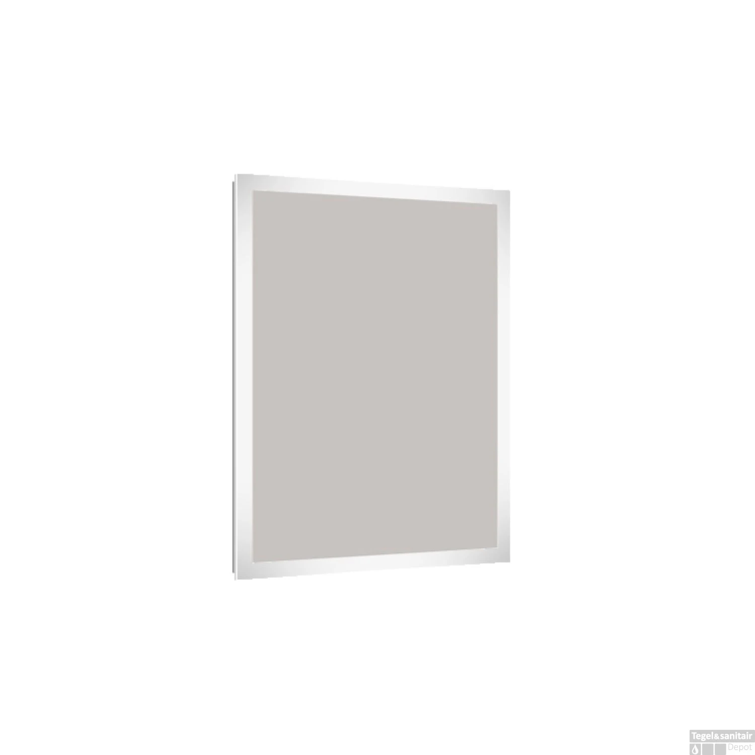 Badkamerspiegel Allibert Kold LED Verlichting Rechthoek 60x80x3 Cm 1 Badkamerspiegel Allibert Kold LED Verlichting Rechthoek 60x80x3 Cm