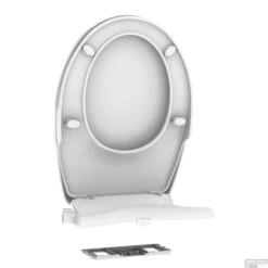 Closetzitting Allibert Aledo 37,2x6,5x48,5 Cm Soft Close Wit