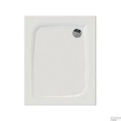 Douchebak Allibert Jacana 100x80x3 Cm Rechthoekig Bioplax Hoogglans Wit