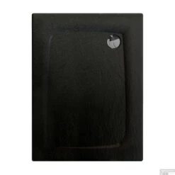 Douchebak Allibert Mooneo Rechthoek Inbouw Bioplax 100x80 Cm Zwart