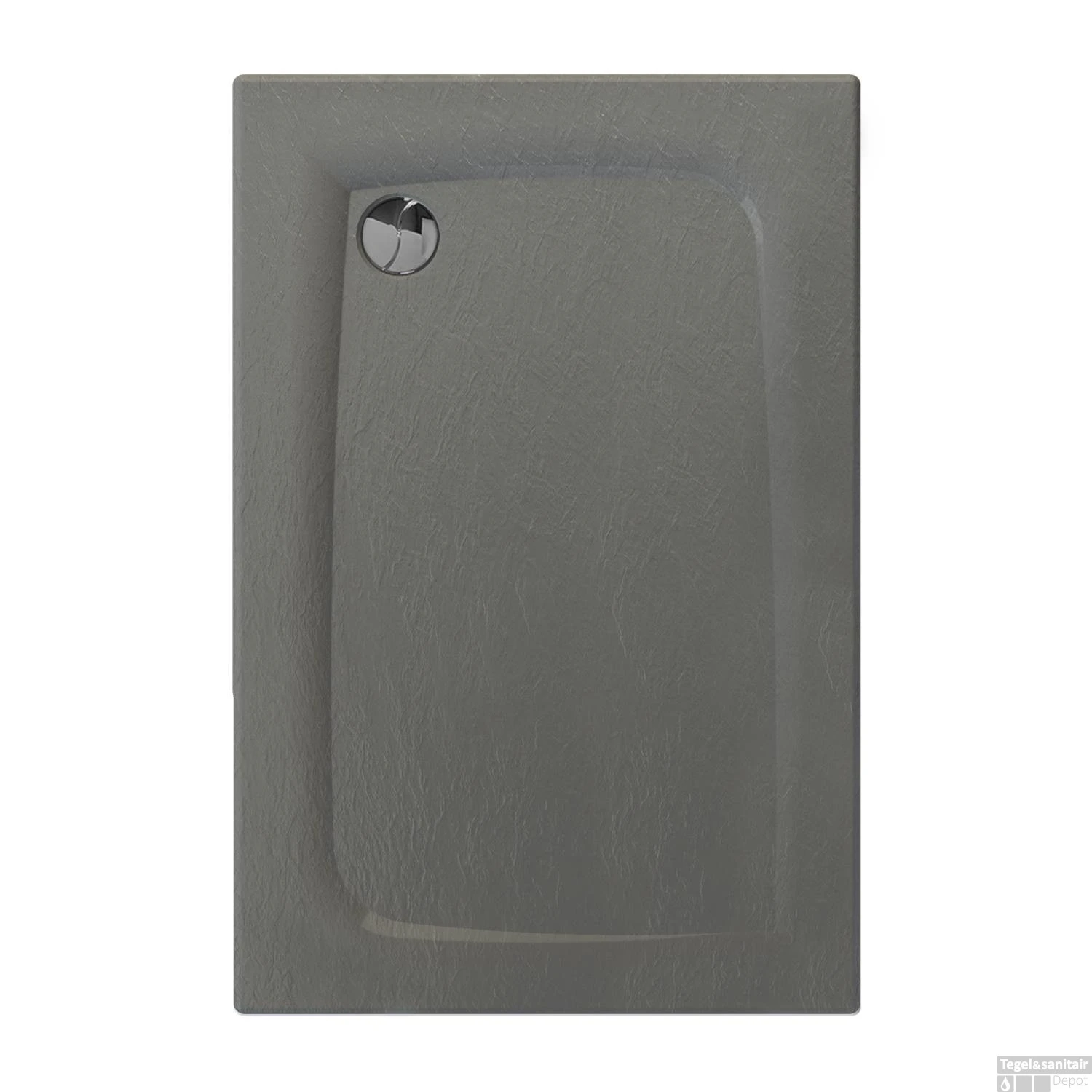 Douchebak Allibert Mooneo Rechthoek Inbouw Bioplax 120x80 Cm Grijs 1 Douchebak Allibert Mooneo Rechthoek Inbouw Bioplax 120x80 Cm Grijs