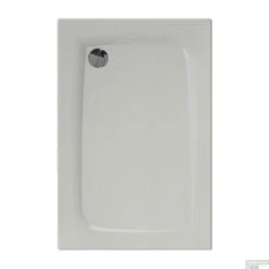 Douchebak Allibert Mooneo Rechthoek Inbouw Bioplax 120x80 Cm Wit