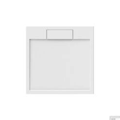 Douchebak Allibert Puretex Vierkant 90x90x4,5 Cm Glanzend Wit (afvoer Optioneel)