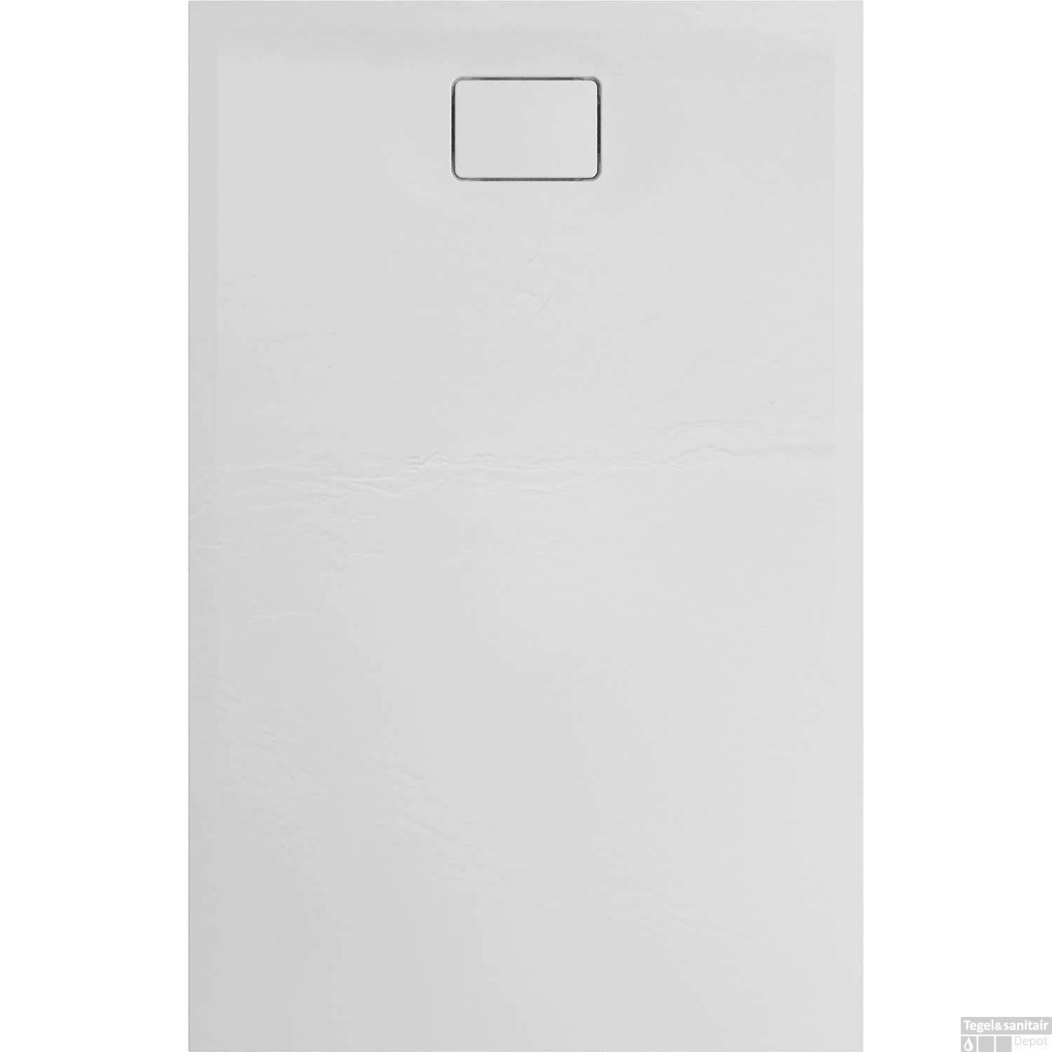 Douchebak Allibert Terreno Rechthoek Inbouw Polybeton 140x90 Cm Wit