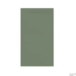 Douchebak + Sifon Allibert Rectangle 140x80 Cm Eucalyptus Groen