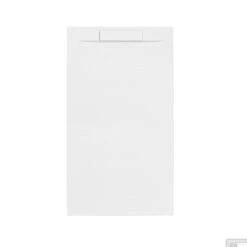 Douchebak + Sifon Allibert Rectangle 140x80 Cm Mat Wit