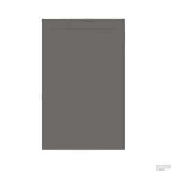 Douchebak + Sifon Allibert Rectangle 140x90 Cm Mat Gunmetal