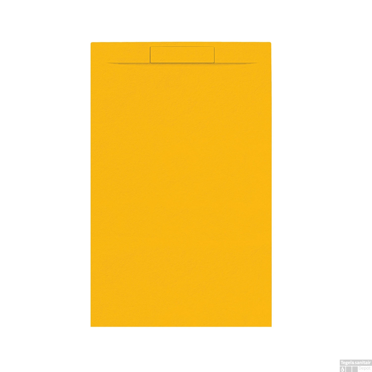 Douchebak + Sifon Allibert Rectangle 140x90 Cm Mat Okergeel 1 Douchebak + Sifon Allibert Rectangle 140x90 Cm Mat Okergeel