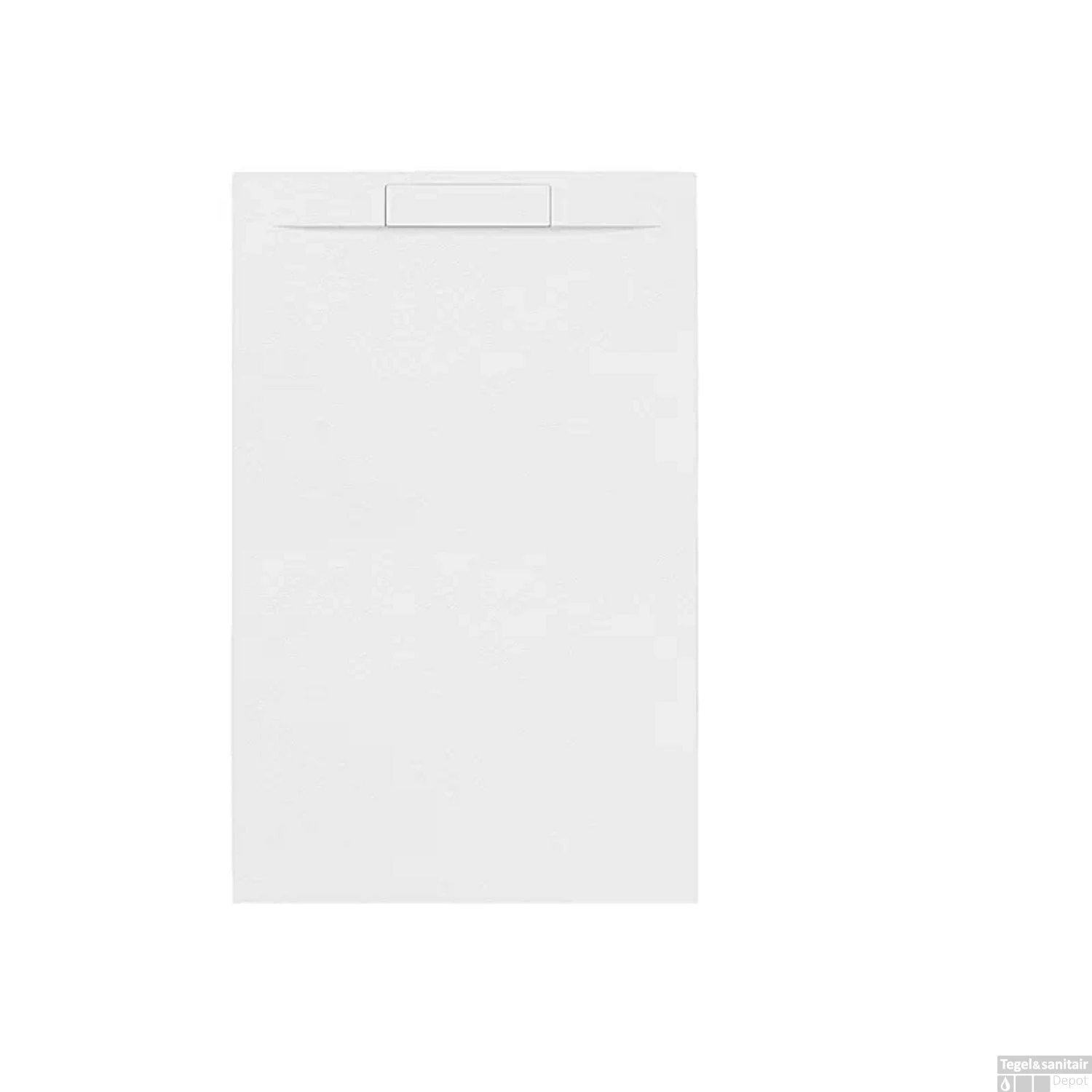 Douchebak + Sifon Allibert Rectangle 140x90 Cm Mat Wit