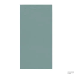 Douchebak + Sifon Allibert Rectangle 160x80 Cm Mat Groen Korstmos