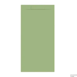 Douchebak + Sifon Allibert Rectangle 160x80 Cm Mat Olijfgroen