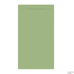 Douchebak + Sifon Allibert Rectangle 160x90 Cm Mat Olijfgroen