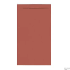 Douchebak + Sifon Allibert Rectangle 160x90 Cm Mat Rood Terracotta