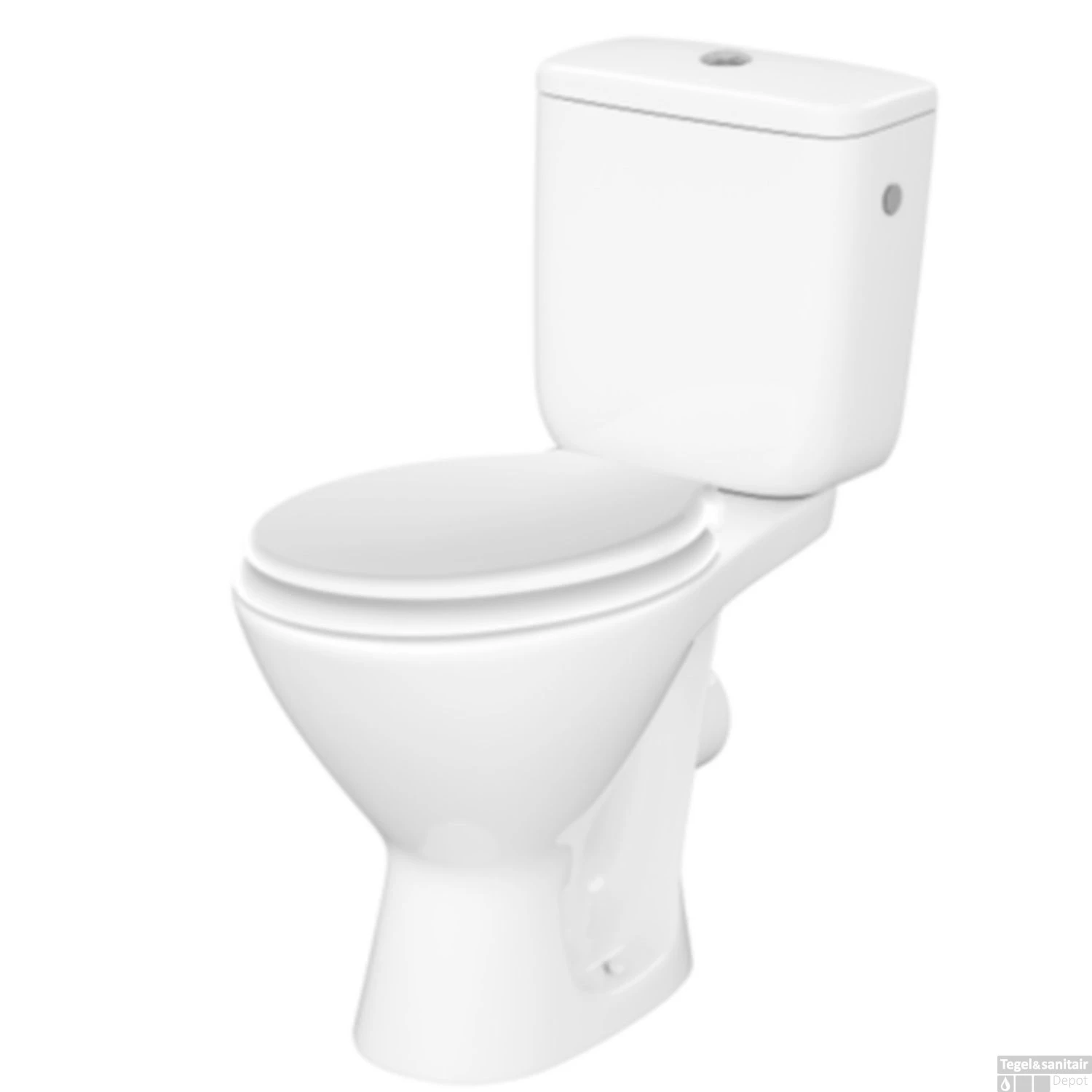 Duoblok Allibert Vito 76,5x65,5 Cm AO Wit 1 Duoblok Allibert Vito 76,5x65,5 Cm AO Wit