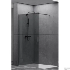 Inloopdouche Allibert Colors 87-90x200 Cm Zwart