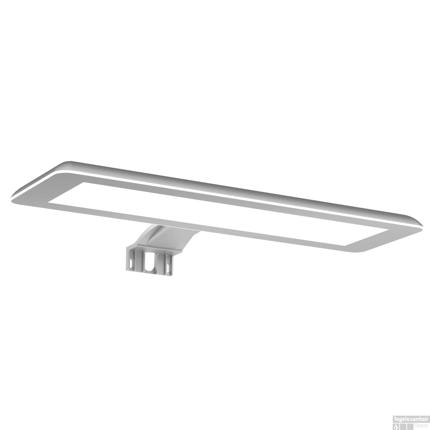 LED Spiegellamp Allibert Luceo 10 Watt 30x3,9x16,1 Cm Zilver 1 LED Spiegellamp Allibert Luceo 10 Watt 30x3,9x16,1 Cm Zilver