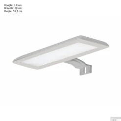 LED Spiegellamp Allibert Luceo 10 Watt 30x3,9x16,1 Cm Zilver 5 LED Spiegellamp Allibert Luceo 10 Watt 30x3,9x16,1 Cm Zilver -Badkamer Verkoop led spiegellamp allibert luceo 10 watt 30x3 9x16 1 cm zilver tec