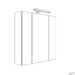 Spiegelkast Allibert Juno LED Verlichting 120x75.2x16cm Softclose Deuren Glans Wit -Badkamer Verkoop spiegelkast allibert juno led verlichting 120x75.2x16cm softclose deuren glans wit 823091 tech