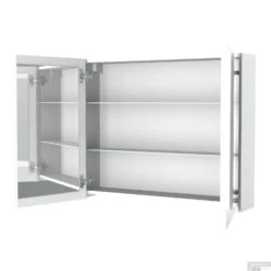 Spiegelkast Allibert Oslo 80 Cm Grijs