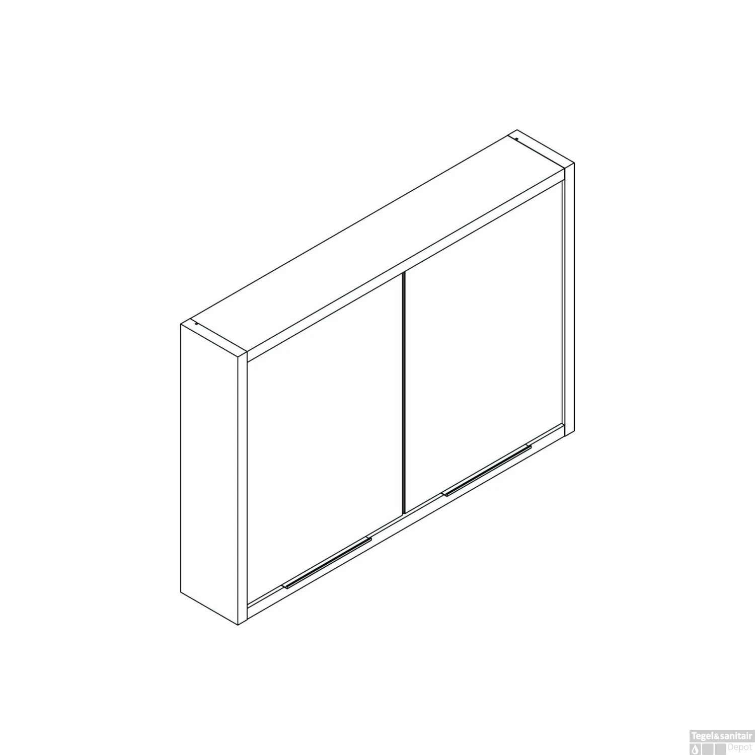 Spiegelkast Allibert Sorento Stopcontact VDE 100x69x17 Cm Geolied Kendal Eik 2 Spiegelkast Allibert Sorento Stopcontact VDE 100x69x17 Cm Geolied Kendal Eik - Afbeelding 2