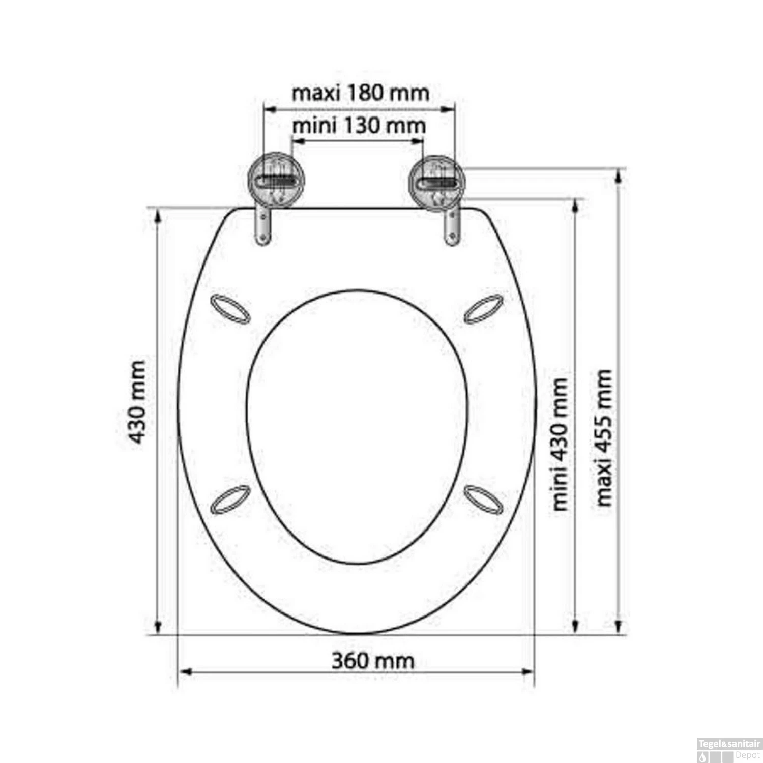 Toiletzitting Allibert Bolivia Geperst Hout 36,2x5,2x45 Cm Gelakt Wit 3 Toiletzitting Allibert Bolivia Geperst Hout 36,2x5,2x45 Cm Gelakt Wit - Afbeelding 3