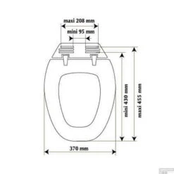 Toiletzitting Allibert Baccara Afklikbaar 37x5,1x45.5 Cm Geperst Hout Wit -Badkamer Verkoop toiletzitting allibert baccara afklikbaar wit tech
