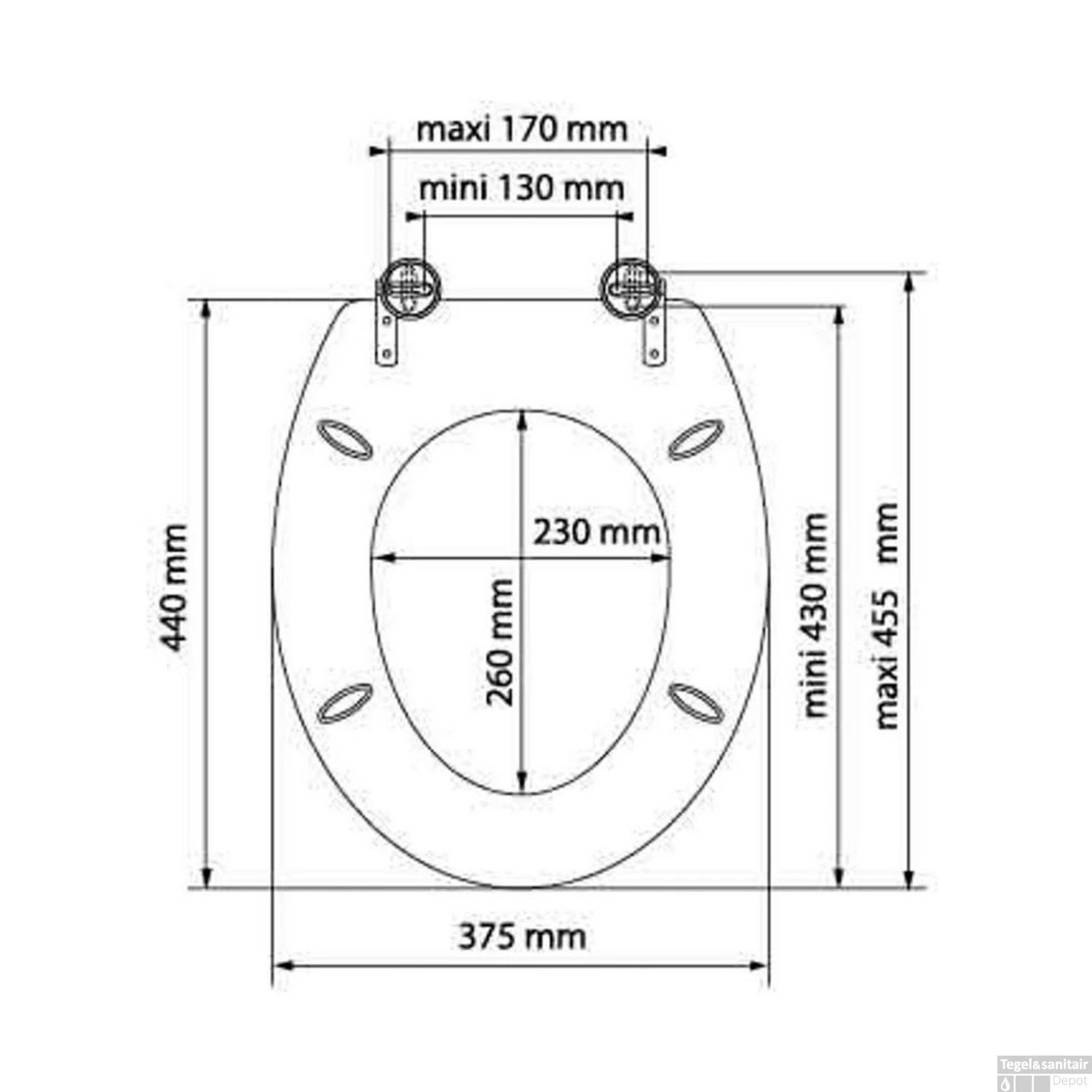 Toiletzitting Allibert Decor Kat-Vis 37,3x5,6x44,8 Cm MDF Inox Scharnieren 3 Toiletzitting Allibert Decor Kat-Vis 37,3x5,6x44,8 Cm MDF Inox Scharnieren - Afbeelding 3