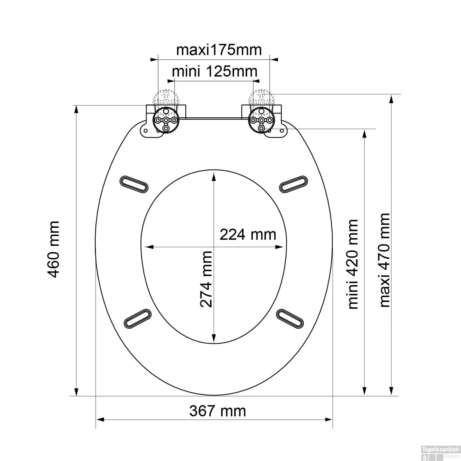 Toiletzitting Allibert Naturo 36,7x5x45 Cm Licht Eiken 4 Toiletzitting Allibert Naturo 36,7x5x45 Cm Licht Eiken - Afbeelding 4