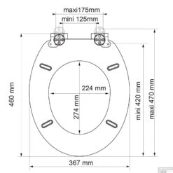 Toiletzitting Allibert Silver Geperst Hout Soft Close Zilver -Badkamer Verkoop toiletzitting allibert silver geperst hout soft close zilver tec