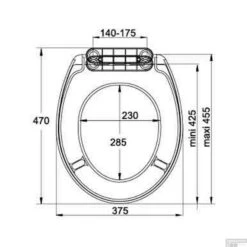 Toiletzitting Allibert Stability Afklikbaar 38x5x45,5 Cm Soft-Close Kunststof Wit 5 Toiletzitting Allibert Stability Afklikbaar 38x5x45,5 Cm Soft-Close Kunststof Wit -Badkamer Verkoop toiletzitting allibert stability glanzend wit tech